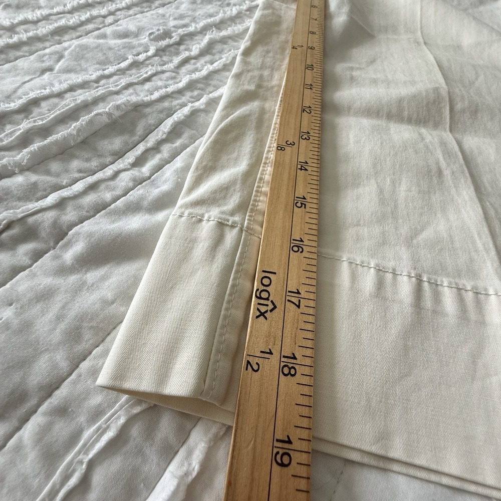 Banana Republic Wide Leg Crop Capri Pants 6 Mid Rise Relaxed VTG Cabin GORP - Picture 7 of 7